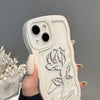Rose Transparente Handyhülle All-inclusive Big Wave Silikon Soft Case