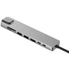 PD Eight-in-one Expansion Dock Usb Docking Station Type-c Hub Splitter
