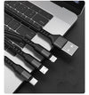 Câble de charge rapide Android tressé One With Three Data