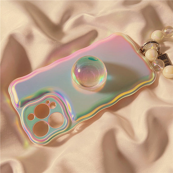 Laser Chain Bracket Phone Case Protective Cover