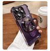Mobile Phone Case Magnetic Suction Bracket Simple And Transparent