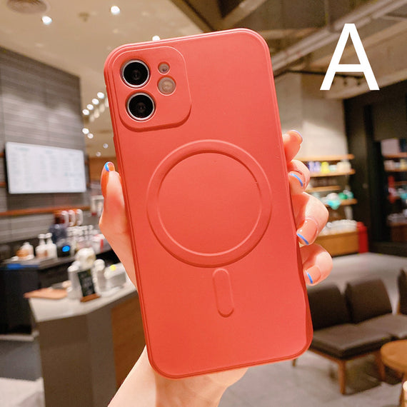 Compatible With Liquid Silicone Magnetic Suction Case Cover