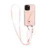 Halter Telefon Fall Umschlag Crossbody Karte