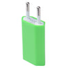 European Standard Mobile Phone Charging Head Single Port Usb Flat Charger Plug