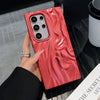 Three-dimensional Pleated Electroplating Phone Case