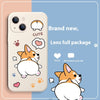 Corgi Cartoon Silikon Soft Cover Handyhülle