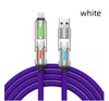 240W Light Column Four-in-one Colorful Indicator Light Mobile Phone Charging Cable