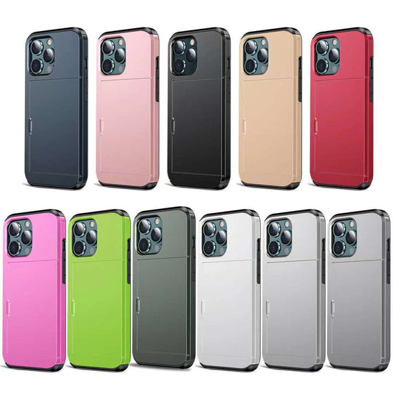 Armor Card Mobile Phone Case Drop Protection Cover