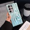 Three-dimensional Pleated Electroplating Phone Case