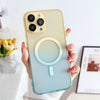 Hot Gradient Two-color Magnetic Phone Case Lens Protector Protective Case