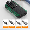 Kabellose Solar-Powerbank mit hoher Kapazität für den Außenbereich