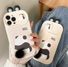Furry Panda Handyhülle Süße Schutzhülle