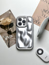 Solid Color Meteorite Pattern Phone Case Silicone Drop-resistant Protective Cover