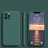 Liquid Silicone Fine Hole Straight Edge Mobile Phone Case