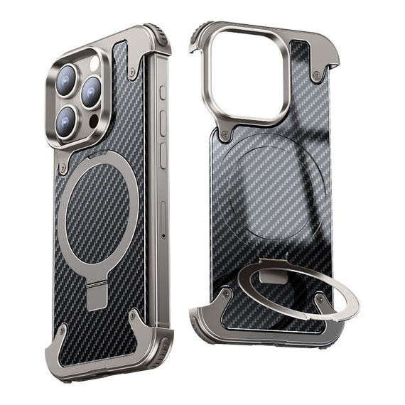 Carbon Fiber Phone Shell Metal