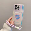 Cartoon Lanyard Telefon Fall Karte Halter Schutzhülle