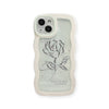 Rose Transparente Handyhülle All-inclusive Big Wave Silikon Soft Case
