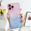 Hot Gradient Two-color Magnetic Phone Case Lens Protector Protective Case