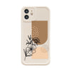 Simple Abstract Flower Silicone Phone Shell