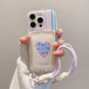 Cartoon Lanyard Telefon Fall Karte Halter Schutzhülle