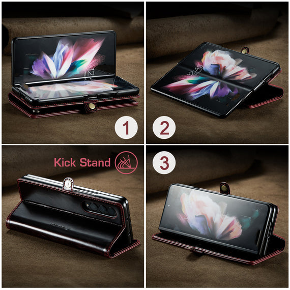 Mobile Phone Holster Crazy Horse Pattern Protective Cover