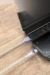 Three In One Data Cable 540 Degree Rotation Spherical Magnetic Charging