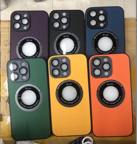 Magnetic Lens Full Wrap Phone Case