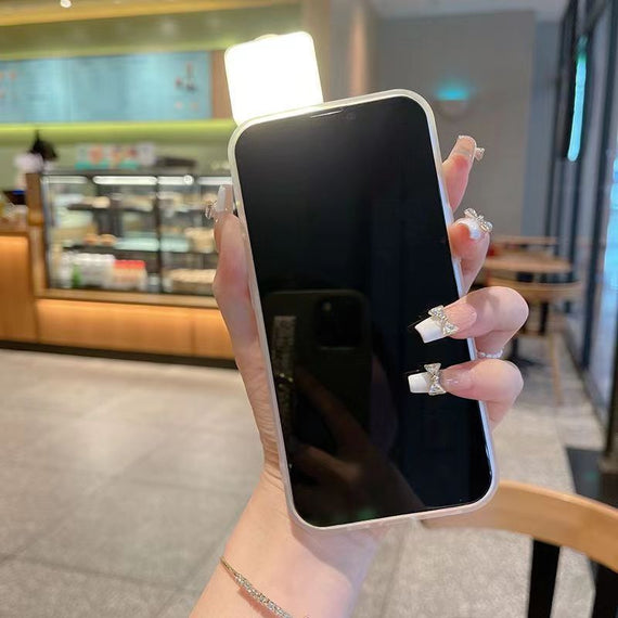 Fashion Minimalist Fill Light Phone Case Protection Cover